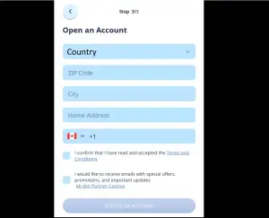 How to Register in Mr Bet Casino