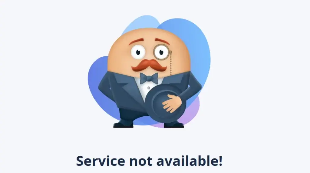 Mr Bet Service Not Available